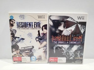 Resident Evil Umbrella + Darkside Chronicles Nintendo Wii PAL - Picture 1 of 6