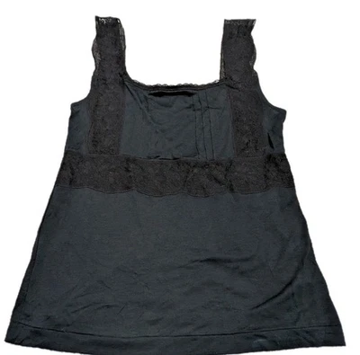 Banana Republic Women's M Black Tank Top Sleeveless Womens - Image 1 of 4