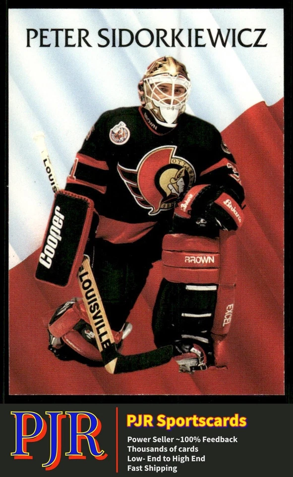 Peter Sidorkiewicz 1992-93 Parkhurst #450 Ottawa Senators - Image 1 of 2