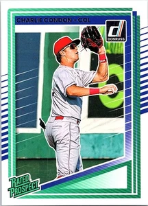 Charlie Condon 2025 Donruss #194 Colorado Rockies - Foto 1 di 2