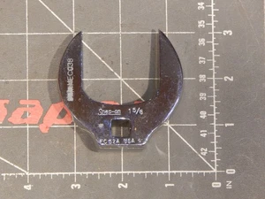 Llave de pie de gallo de extremo abierto Snap On 3/8" 1 1/4" FC52A FC52 Dr Crow Foot 2002 - Imagen 1 de 2