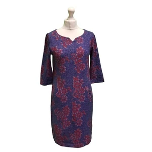 Floral Shift Dress White Stuff Purple Pink UK M 10 EU 38 Women's - Picture 1 of 8