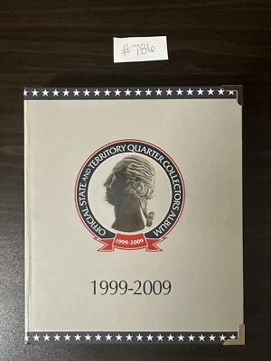 1999-2009 P&D OFFICIAL STATE & TERRITORY QUARTER COLLECTORS ALBUM COMPLETE #786 - Image 1 of 4