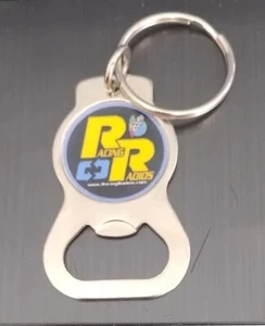 Racing Radios Metal Key Chain & Bottle Opener - Picture 1 of 5