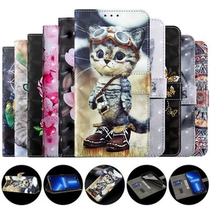 Wolf Butterfly Cat Flower Cover  Case For S24 S23 A15 A25 A35 A55 A14 A24 - Picture 1 of 48