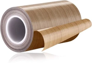 PTFE Coated Fiberglass Telfon Tape,high Temperature Tape - Picture 1 of 6