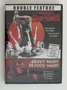 Invasion Of The Blood Farmers + Silent Night Bloody Night (DVD) Code Red Horror - Picture 1 of 2