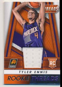 2014-15 Panini Threads Rookie Threads Tyler Ennis RC Jersey