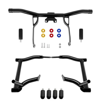 Protector de motor de carretera/barra de choque alforja para Harley Street Electra Glide 14-23 Foto 1 de 4