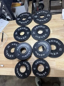 Kensui Bruch Hantelscheiben Set - 0,5 kg bis 2,5 kg Paar (15 kg Gesamt) Olympia - Bild 1 von 3