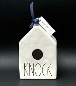 Birdhouse Rae Dunn KNOCK Ceramic - Artisan Collection by Magenta Blue Ribbon - Picture 1 of 7