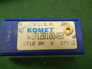 10 Komet W27 12010.0460 BK K Style Carbide Inserts - Picture 1 of 2