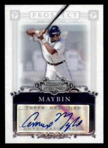 2006 Bowman Sterling Prospects #CM Cameron Maybin AU A - Picture 1 of 2