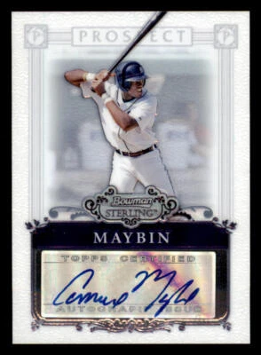 2006 Bowman Sterling Prospects #CM Cameron Maybin AU A - Image 1 of 2