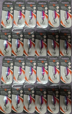 Paquete de 24 cucharas South Bend Kast A Way Shud-L 1/4 oz Rainbow Trout SBKM14-RBT, NUEVAS Foto 1 de 3