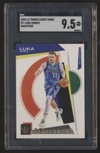 2020-21 COURT KINGS MASESTROS SGC 9.5 LUKA DONCIC MAVERICKS - Picture 1 of 1