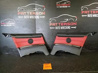 11 BMW 335I CUARTO IZQUIERDO Y DERECHO PANEL MOLDURA NEGRO/ROJO CÓDIGO DE MOLDURA LCD1 Foto 1 de 4