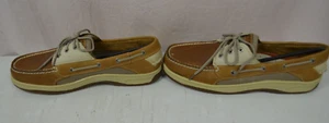 Mens NEW Sperry Top Sider Sz 13 M Billfish 3 Eye Boat Shoe Tan / biege  079023 - Picture 1 of 5