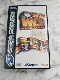 Sega Saturn Game - World League Soccer 98