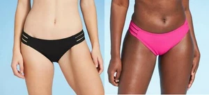 Freche Damen-Bikinihose gerippt mit Seitenlasche - Shade & Shore - verschiedene Größen - S98 - Bild 1 von 10