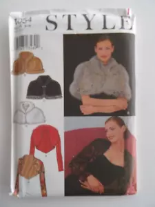 Style 1054 Misses' Jacket and Capelet Uncut Size 8-18 Pattern (Only 1 on ebay) - Picture 1 of 2