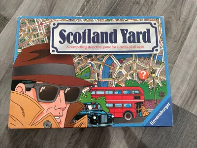 Scotland Yard Board Game by Ravensburger Vintage 1983 (10yrs+) ~ Complete - Image 1 of 4