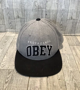 Berretto lana regolabile Obey Propaganda grigio blu - Foto 1 di 6
