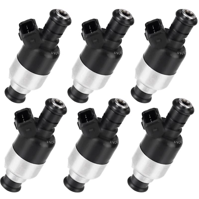 6X Fuel Injectors For  Buick Regal Chevy Corsica PONTIAC FIREBIRD 17109826 - Imagem 1 de 4