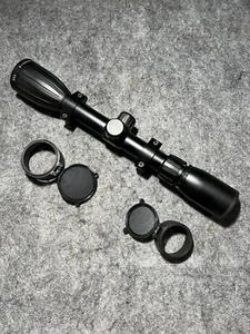 BSA 4-12X40 Black Rifle Scope with Rings - Picture 1 of 13