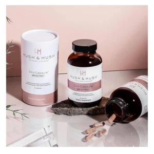 SkinCapsule BRIGHTEN+ 60 Capsule! HUSH HUSH - Picture 1 of 6