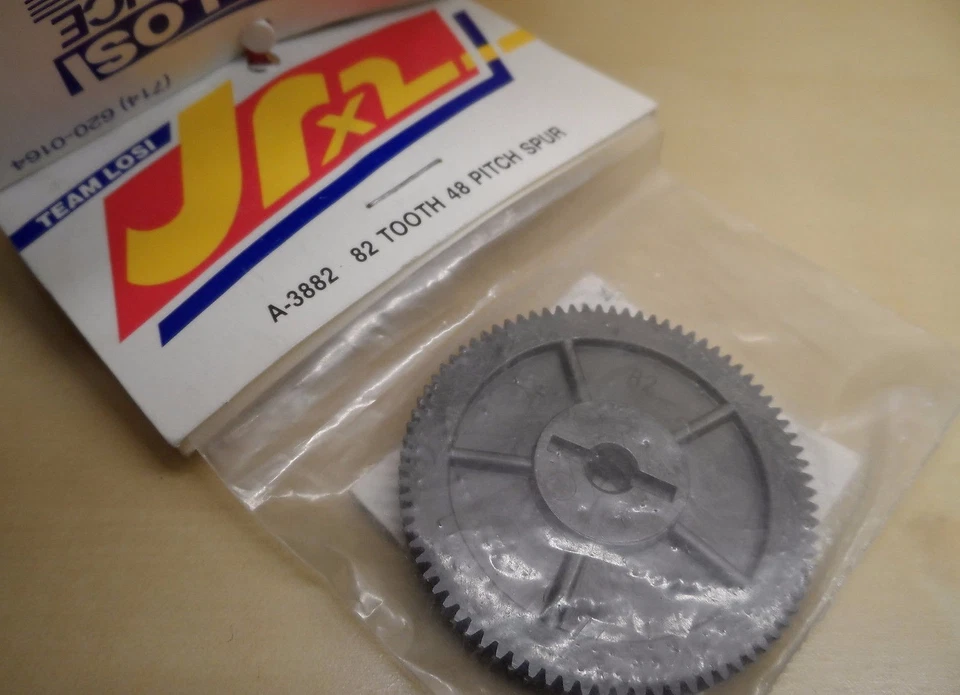 New Rare Team Losi 82 Tooth 48 Pitch Spur Gear JR JRXZ Pro SE JRXT Series A-3882 - Image 1 of 1