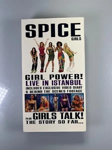 Spice Girls - Girl Power! Live In Istanbul + Girls Talk! RARE OOP VHS - Tested - Picture 1 of 6