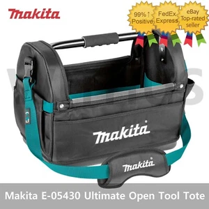 Makita E-05430 Ultimate Open Tool Tote 29.7L Power Tool Bag Toolbag with Strap - Picture 1 of 6