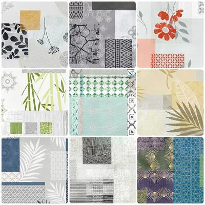 ANRO PVC frei Gartentischdecke Tischtuch abwaschbar pflegeleicht Tischdecke PVC free