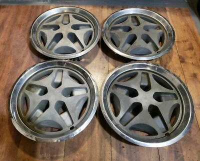 Juego de 4 tapacubos AMC Spirit Concord Mag 1981-83 OEM P/N 3237039 Foto 1 de 4