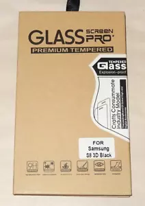 FayTun Screen Protector for Samsung Galaxy S8 tempered Glass Screen (NIB) - Picture 1 of 4