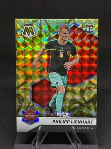 Philipp Lienhart 2021-22 Mosaico Camino a la Copa del Mundo Oro Reactivo #138 Austria RC - Imagen 1 de 2