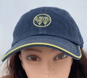 Wimbledon Men's Hat Adjustable Back Strap Cap Blue W/ Sewed On Logo In Front - Picture 1 of 9