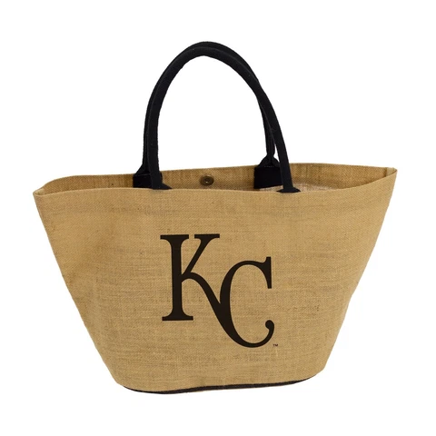 Kansas City Royals Jute Tote Bag Purse Cover