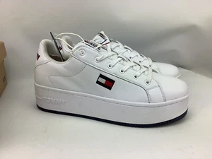 Tommy Hilfiger Iconic Flatform Sneaker Size 42 Uk 7.5 BNWTS - Picture 1 of 13