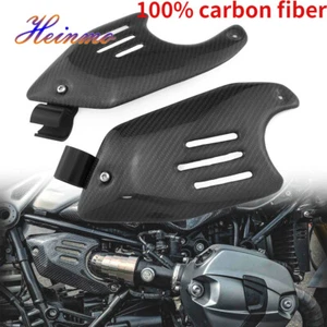 Für BMW R NINE T 2015-2022 3K Carbon Fiber Seitenverkleidung Verkleidungsschutz - Picture 1 of 8