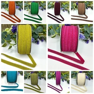 15mm scrolled gimp braid trim upholstery costume dress lampshade bag PER METRE - Picture 1 of 50