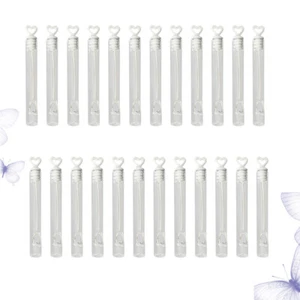 24 Pcs Bubble Wand Extinguisher Bottles Empty Love Heart Tube - Picture 1 of 11