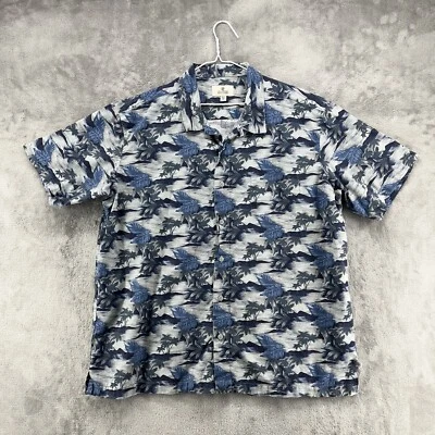 Solitude Hawaiian Shirt Mens 2XL Multicolo Floral Cabana Beach Bahamas - Image 1 of 4