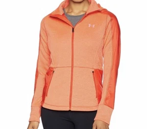 Under Armour Swacket Hoodie Jacket Womens Size XL RADIO RED - Picture 1 of 5