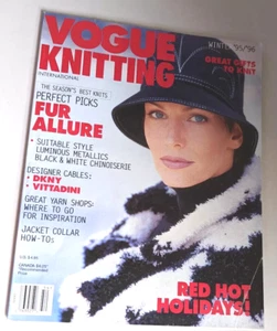 Rare Vogue Knitting Winter 1995 1996 The Season's Best Knits - Imagen 1 de 1