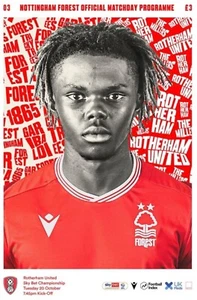 Nottingham Forest v Rotherham United 20/21 programme - Picture 1 of 1