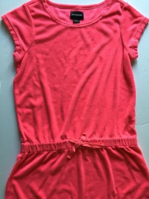 Boxer feminino Joe tamanho extra grande XL 14/16 capa de praia rosa manga curta - Imagem 1 de 4