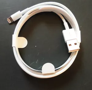 Original Apple 1m-2m USB2.0 Lightning Ladekabel für iPhone 5 6 7 8 X 11 12 13 14 - Bild 1 von 2