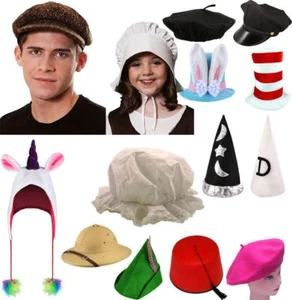 Unisex Alto Plano Liso Estampado Sombrero Adultos Vestido Elegante Fiesta Sombrero Accesorios - Imagen 1 de 25